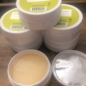 Case of 6 Brandless Salt and Sugar Exfoliating Body Scrub Lemon Verbena 8oz